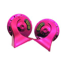 Dual-tone Snail Universal Electric Horn 12V 115 dB Car Truck Auto Purple