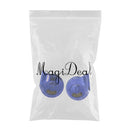 2Pcs For Universal Car Snail Horn 12V 110dB 410 - 510 Hz Blue