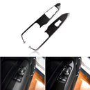 2 Pieces Window Control Switch Panel Cover Trim For Ford Mustang 2015-2017