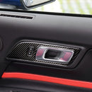 2 Pieces Car Door Handle Bowl Cover Trim For Ford Mustang 2015-2017