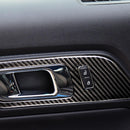 2 Pieces Car Door Handle Bowl Cover Trim For Ford Mustang 2015-2017