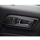 2 Pieces Car Door Handle Bowl Cover Trim For Ford Mustang 2015-2017