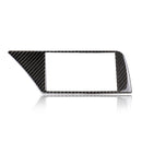 Carbon Fiber Car Interior GPS Navigation Cover Trim For Audi A4 B8 A5 09-16