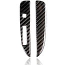 Carbon Fiber Car Inner Gear Panel Cover Stickers For Ford Mustang 2015-2017