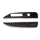 Carbon Fiber Car Inner Gear Panel Cover Stickers For Ford Mustang 2015-2017