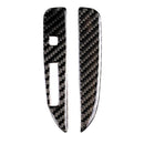 Carbon Fiber Car Inner Gear Panel Cover Stickers For Ford Mustang 2015-2017