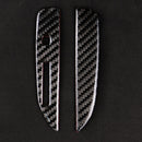 Carbon Fiber Car Inner Gear Panel Cover Stickers For Ford Mustang 2015-2017