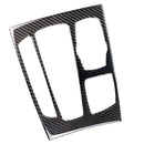 Carbon Fiber Car Control Gear Shift Panel Stickers Cover Trim Strip For BMW