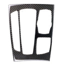 Carbon Fiber Car Control Gear Shift Panel Stickers Cover Trim Strip For BMW