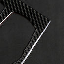 Carbon Fiber Car Control Gear Shift Panel Stickers Cover Trim Strip For BMW