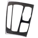 Carbon Fiber Car Control Gear Shift Panel Stickers Cover Trim Strip For BMW