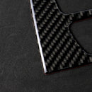 Carbon Fiber Car Control Gear Shift Panel Stickers Cover Trim Strip For BMW