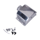 Universal Silver 1 Liter Alloy Aluminium Engine Oil Catch Can Breather Tank Bottle Car Parts
