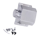 Universal Silver 1 Liter Alloy Aluminium Engine Oil Catch Can Breather Tank Bottle Car Parts