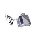 Universal Silver 1 Liter Alloy Aluminium Engine Oil Catch Can Breather Tank Bottle Car Parts