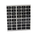 6-Way Blade Fuse Box 32V LED Illuminated Automotive Fuse Block for Car Boat Marine Trike with LED Indicator Light Kit