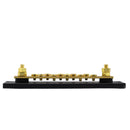 Large Current DC 48V Brass Bus Bar with 10 Screws for Truck Cars Yachts Ship