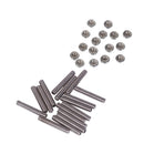 16 Pcs Stainless Exhaust Manifold Stud Nuts kit for Ford 4.6 & 5.4 Liter V8 2 Manifolds