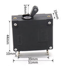25A Car Auto Circuit Breaker Audio Fuse Holder Reset Switch Universal AC/DC