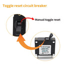 25A Car Auto Circuit Breaker Audio Fuse Holder Reset Switch Universal AC/DC