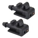 1 Pair Front Windshield Washer Wiper Water Spray Jet Nozzle For Renault Megane II