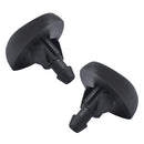 2 Pieces Windshield Washer Wiper Water Spray Jet Nozzle For Citroen Peugeot