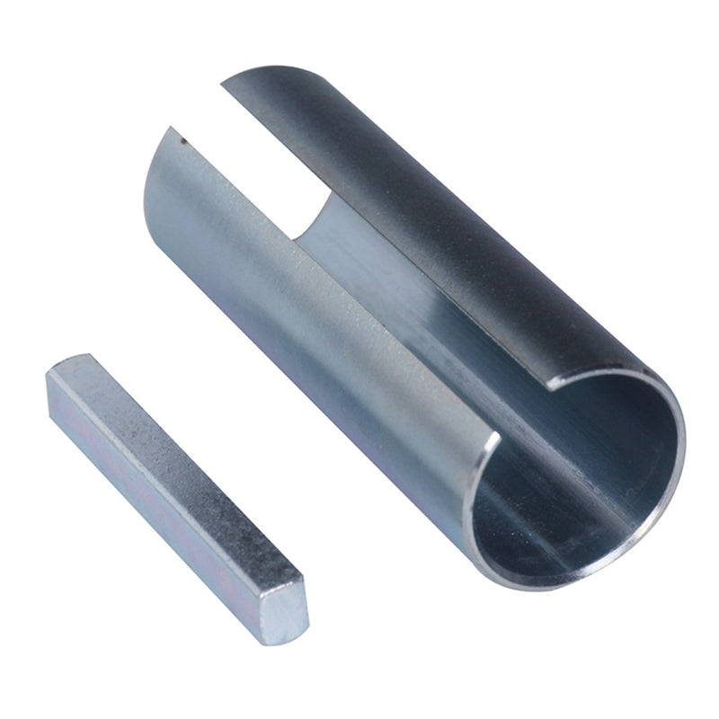 1''- 1 1/8'' 1/4'' Metal Key Pulley Gas Engine Pulley Crank Shaft Sleeve Adapter for Mower