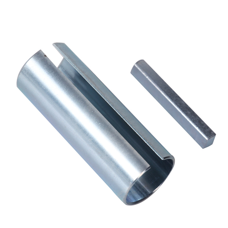 1''- 1 1/8'' 1/4'' Metal Key Pulley Gas Engine Pulley Crank Shaft Sleeve Adapter for Mower