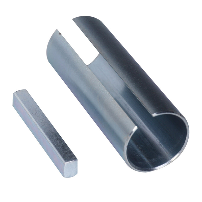 1''- 1 1/8'' 1/4'' Metal Key Pulley Gas Engine Pulley Crank Shaft Sleeve Adapter for Mower