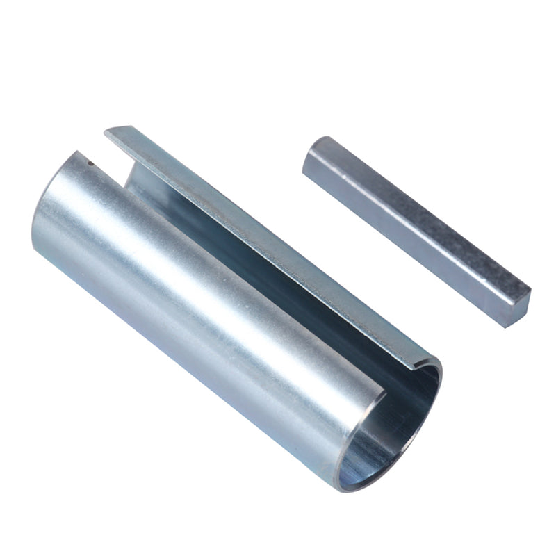 1''- 1 1/8'' 1/4'' Metal Key Pulley Gas Engine Pulley Crank Shaft Sleeve Adapter for Mower