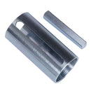 1"- 1 1/8" 1/4" Iron Key Pulley Gas Engine Pulley Crank Shaft Sleeve Adapter