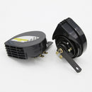 2 Pieces Car Boat Motorcycle Loud 12V 110DB Dual Tone Basin Air Horns Siren