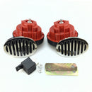 12V Snail Horn Air Horn Double Tone Waterproof Super Loud Car Modified Horn