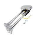 Air Horn Dual Trumpet Super Loud 135db Compressor Set Car Truck Train Boat