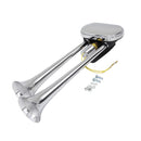 Air Horn Dual Trumpet Super Loud 135db Compressor Set Car Truck Train Boat