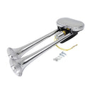 Air Horn Dual Trumpet Super Loud 135db Compressor Set Car Truck Train Boat