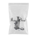 Loud 150dB 4/Four Trumpet Train Air Horn With 12V Electric Solenoid Black