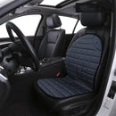 Heated Car Seat Chair Cushion Electric Heating Warmer Pad Cover Universal Driving Gray