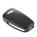 Protective Car Remote Key Fob Case Holder Cover For Audi A1 A3 A4 R8 LA6 Q3 Q5 Q7 (Carbon Fiber Style)