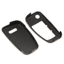 Protective Car Remote Key Fob Case Holder Cover For Audi A1 A3 A4 R8 LA6 Q3 Q5 Q7 (Carbon Fiber Style)