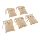 5 Pack x100g - Charcoal Deodorizer Odor Neutralizer Home & Car Freshener Bags, Bamboo Organic Activated Air Purifying Bags