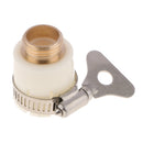 1x Universal Water Tap Connector for Hose, Car Washing Garden Hose Plastic