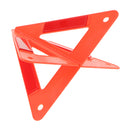 Plastic Reflective Triangle Warning Sign Emergency Car Warning Triangle Red High Degree Visibility