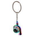 Car Styling Metal Keychain Keyfob Pendant Key Chain Ring Keyring Multicolor