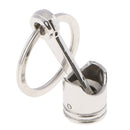 Creative Metal Car Styling Keychain Keyfob Engine Fob Key Chain Ring Keyring