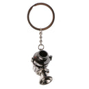 1x Metal Car Styling Keychain Keyfob Car Part Pendant Key Chain Ring Keyring
