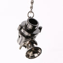1x Metal Car Styling Keychain Keyfob Car Part Pendant Key Chain Ring Keyring