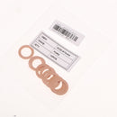 10Pcs Metal Oil Drain Plug Crush Washers Gaskets For Ford Bronze