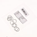 10Pcs Metal Oil Drain Plug Crush Washers Gaskets For Kia Silver