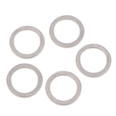 10Pcs Metal Oil Drain Plug Crush Washers Gaskets For Kia Silver
